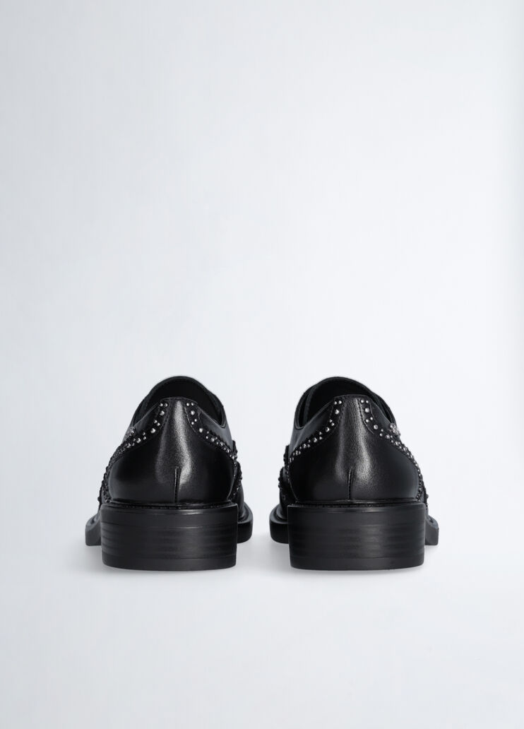 Oxford shoes with studs black Liu Jo - large image number 6 Oxford shoes with studs black Liu Jo - large image number 6