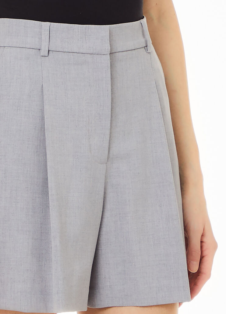 Shorts aus Twill grau Liu Jo - large image number 2