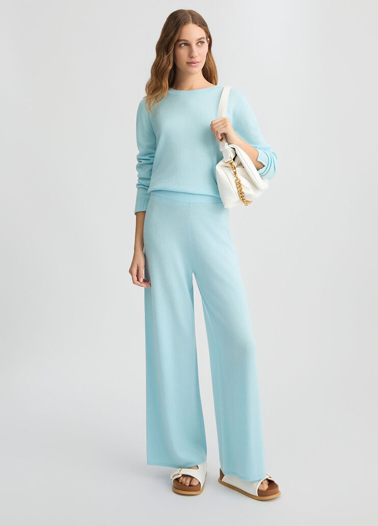 Knitted trousers blue Liu Jo - medium Knitted trousers blue Liu Jo - medium