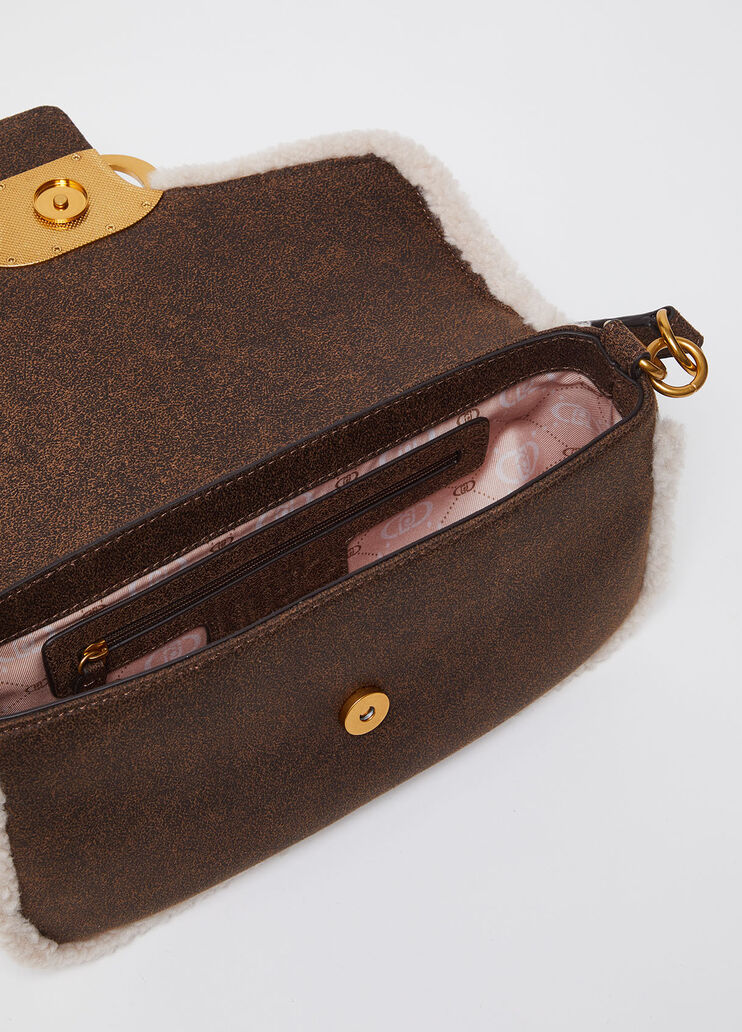 Mittelgroße Schultertasche braun Liu Jo - large image number 5