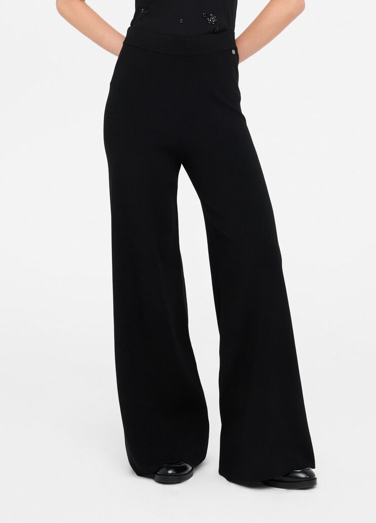Knitted trousers black Liu Jo - medium Knitted trousers black Liu Jo - medium