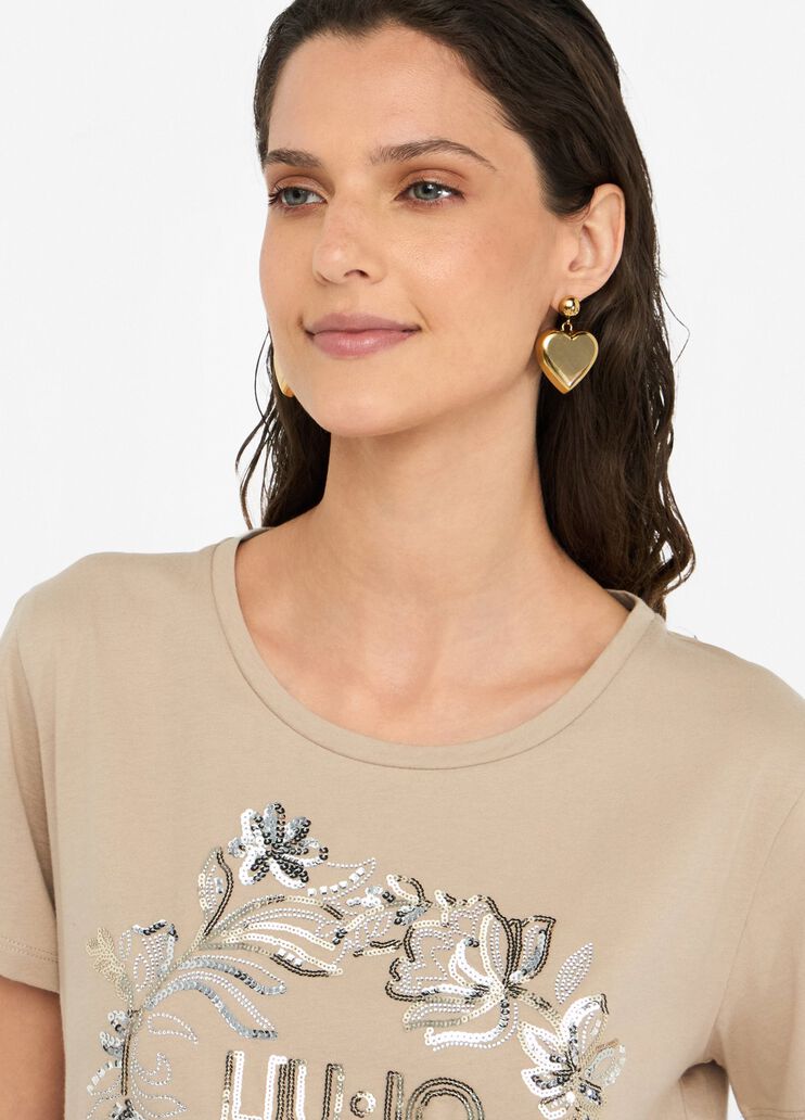 Liu Jo Better T-shirt beige/LIU JO Liu Jo - large image number 2