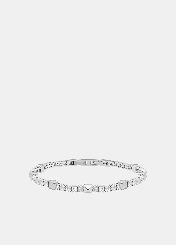 Steel bracelet with diamantés silver Liu Jo - medium
