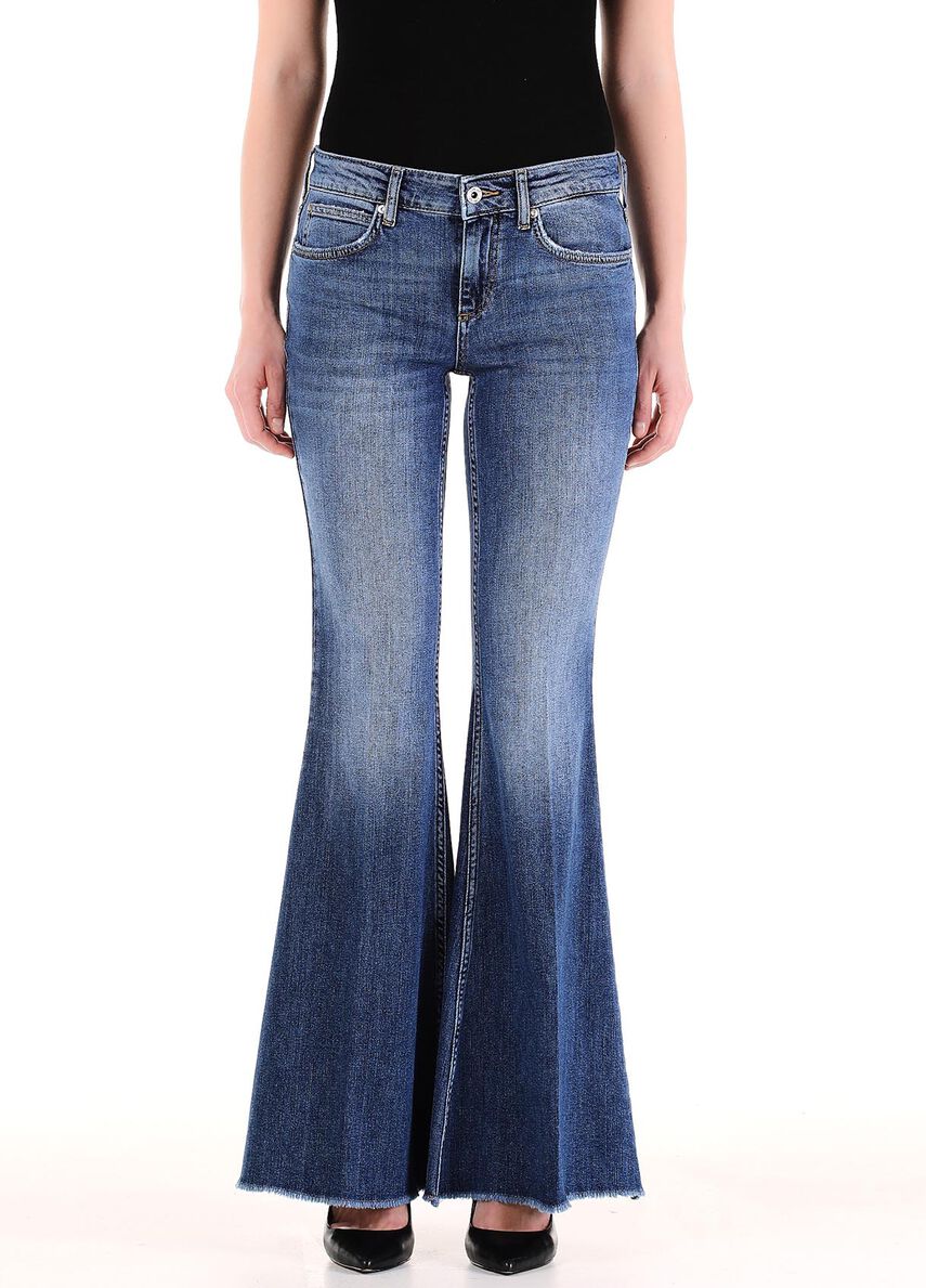Super flared jeans colour blue denim | Liu Jo