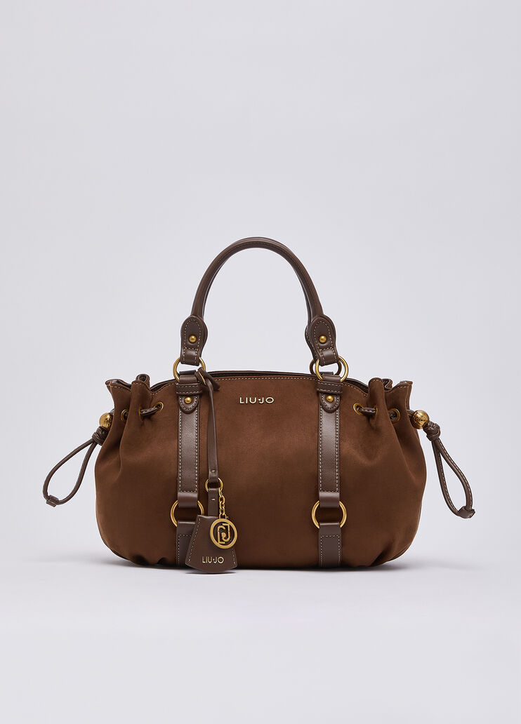 Small Drawstring Bag tobacco brown Liu Jo - medium