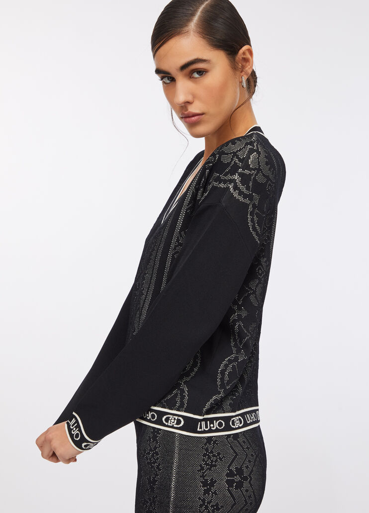 Pullover Liu Jo Better Schwarz Liu Jo - large image number 4