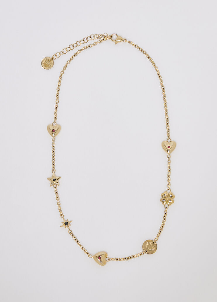 Charm Necklace gold colour Liu Jo - medium