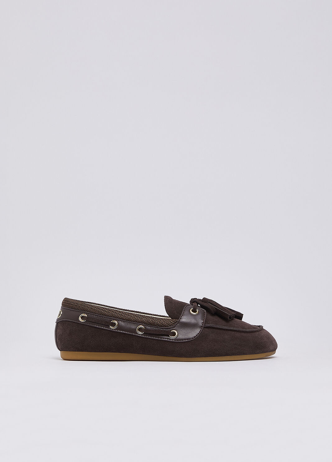 Suede loafers with tassels mocha Liu Jo - large image number 1