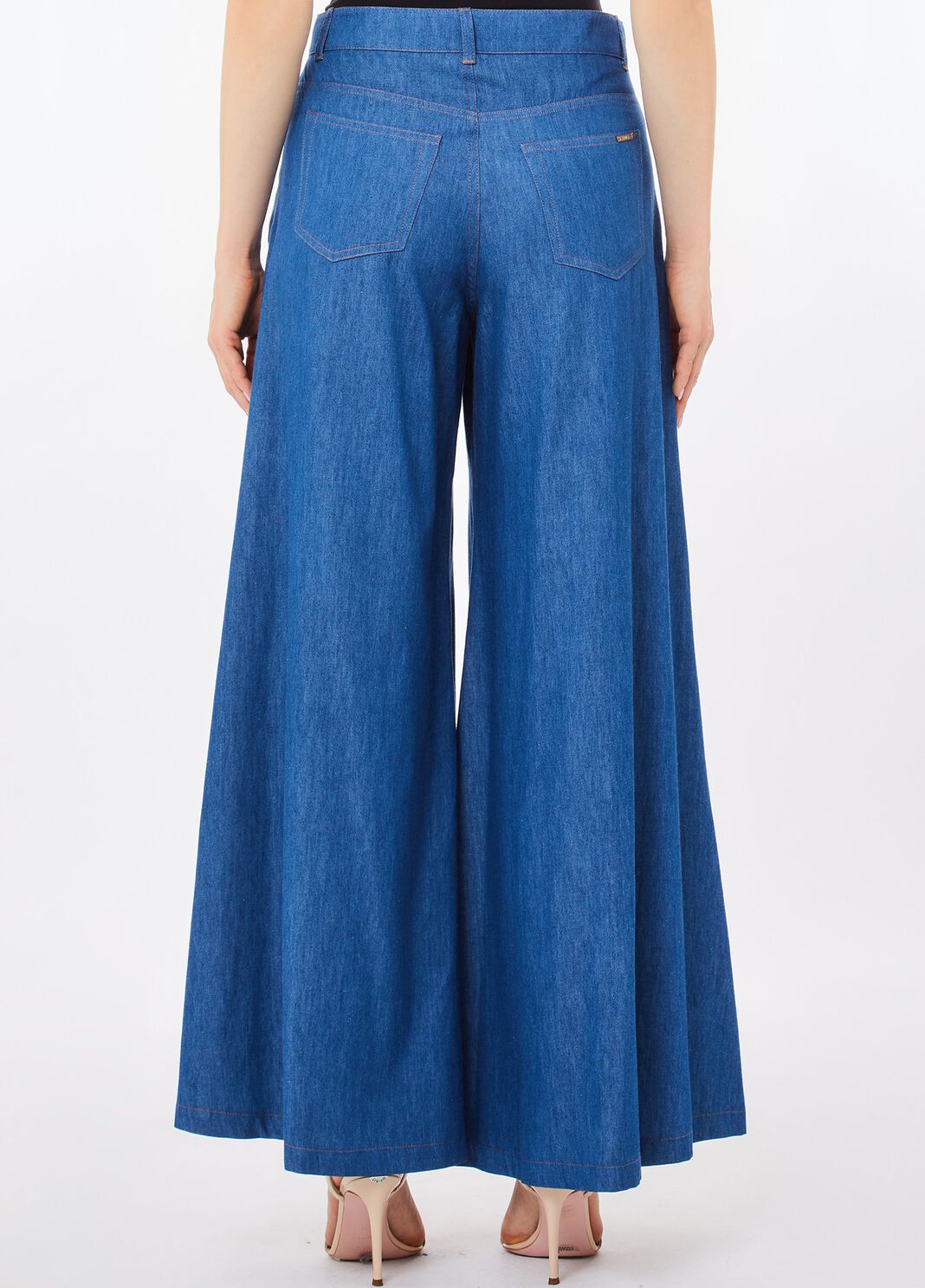 Jean &eacute;vas&eacute; denim bleu fonc&eacute; Liu Jo - large image number 1