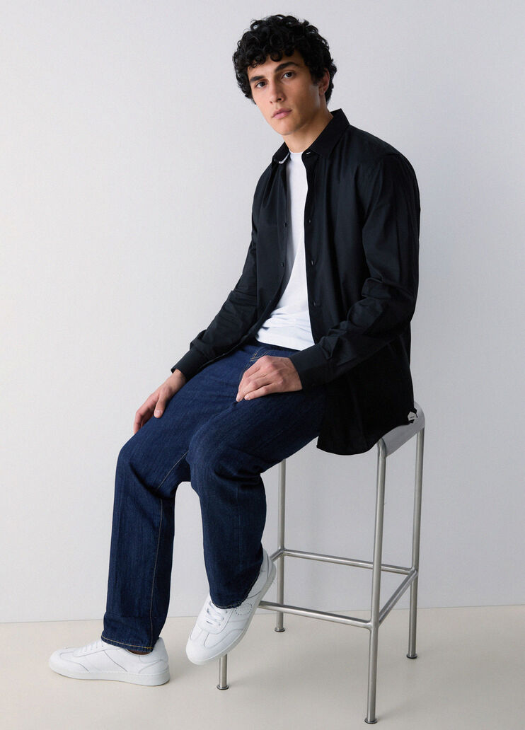 Slim-fit shirt black Liu Jo - medium