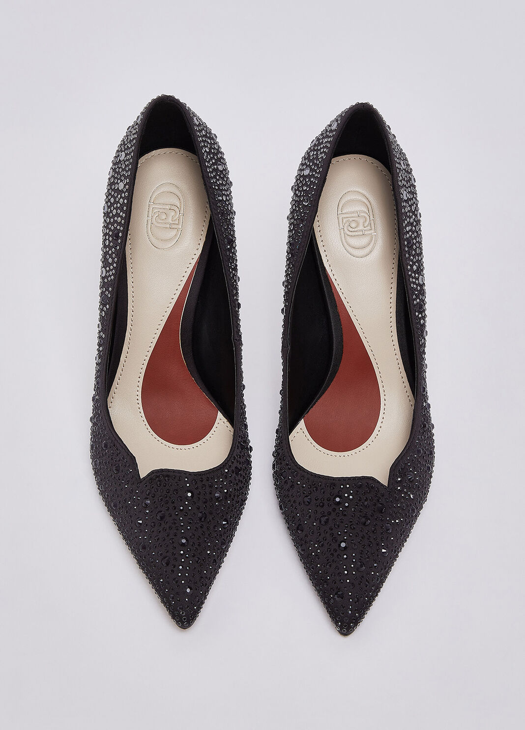 Pumps all-over rhinestones black Liu Jo - large image number 4