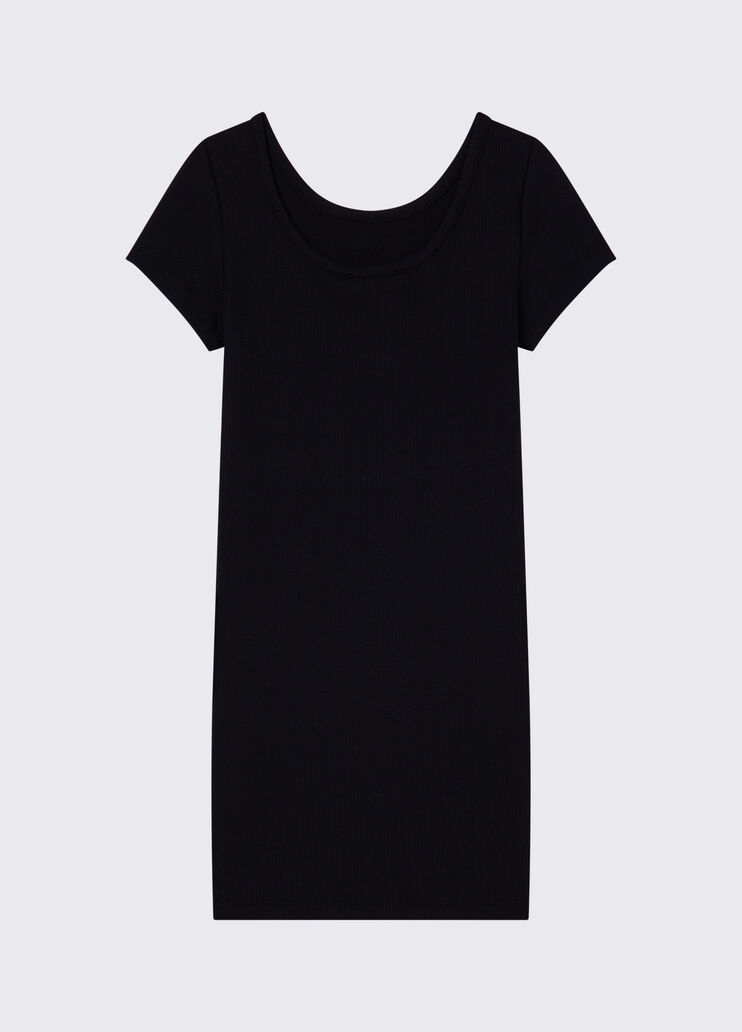 Kleid mit eingefassten Schmucksteinen Schwarz Liu Jo - medium