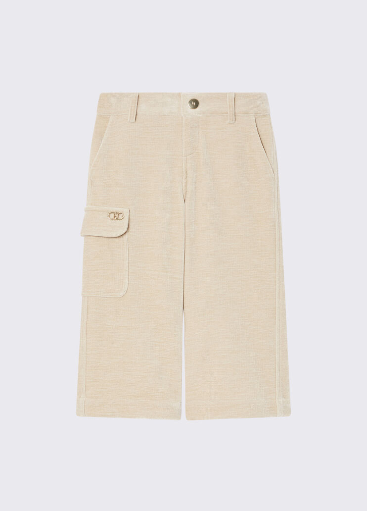 Velvet Trousers beige Liu Jo - medium