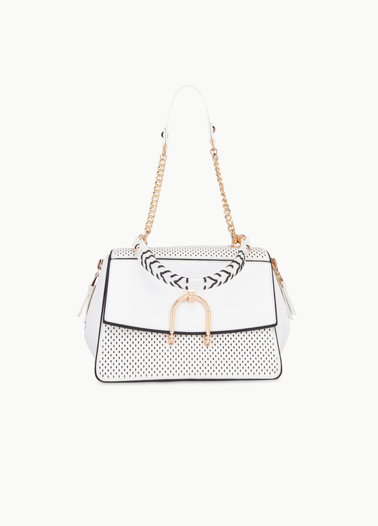 Borsa a mano traforata Bianco lana Liu Jo - large image number 0 Borsa a mano traforata Bianco lana Liu Jo - large image number 0