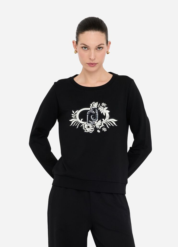 Liu Jo Better sweatshirt black Liu Jo - medium Liu Jo Better sweatshirt black Liu Jo - medium