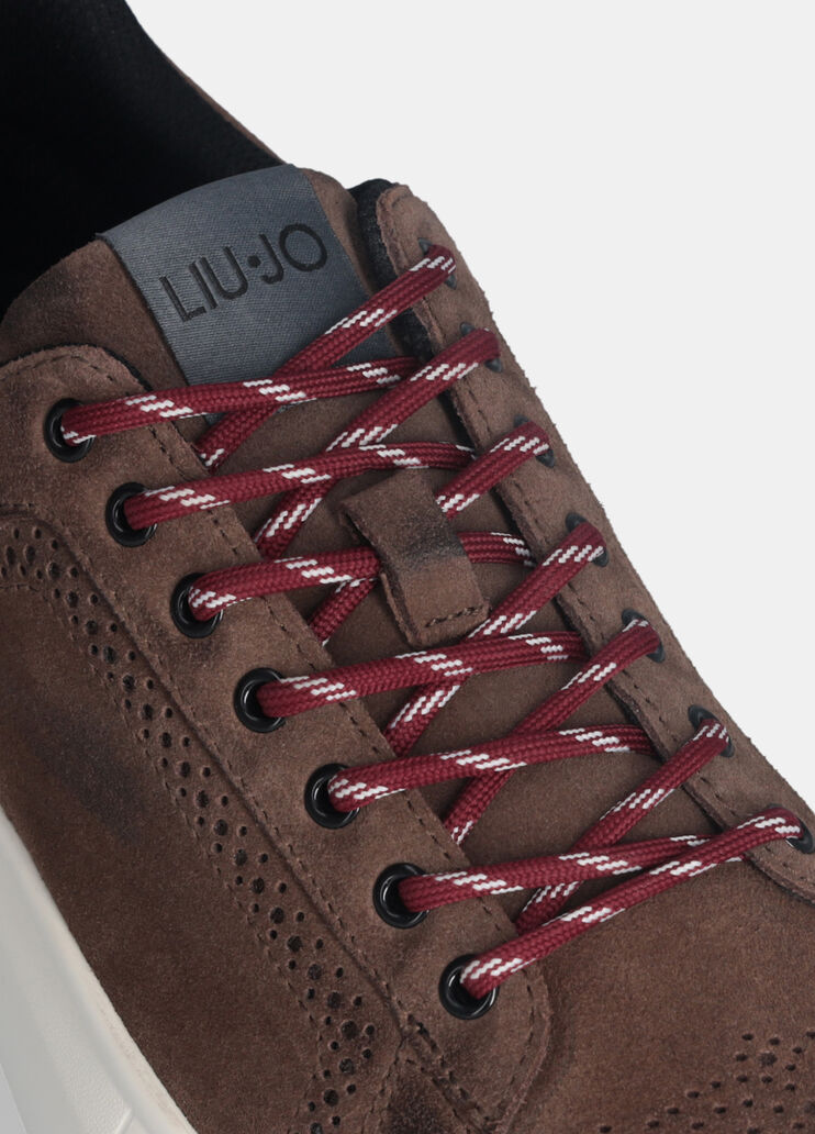 Suede platform sneakers brown Liu Jo - medium Suede platform sneakers brown Liu Jo - medium