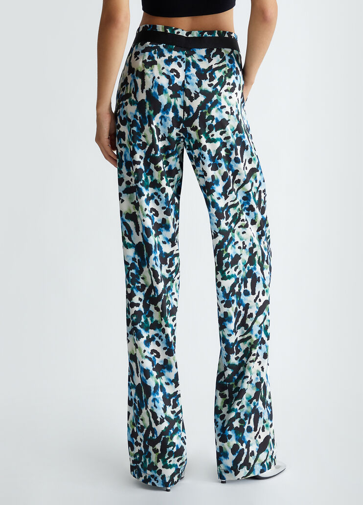 Hose mit Animal-Print Blau Liu Jo - medium Hose mit Animal-Print Blau Liu Jo - medium