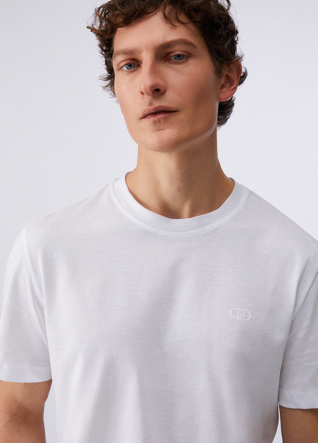 Хлопковая футболка белый Liu Jo - large image number 4