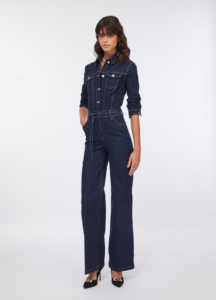 Denim jumpsuit classic wash Liu Jo - large image number 0
