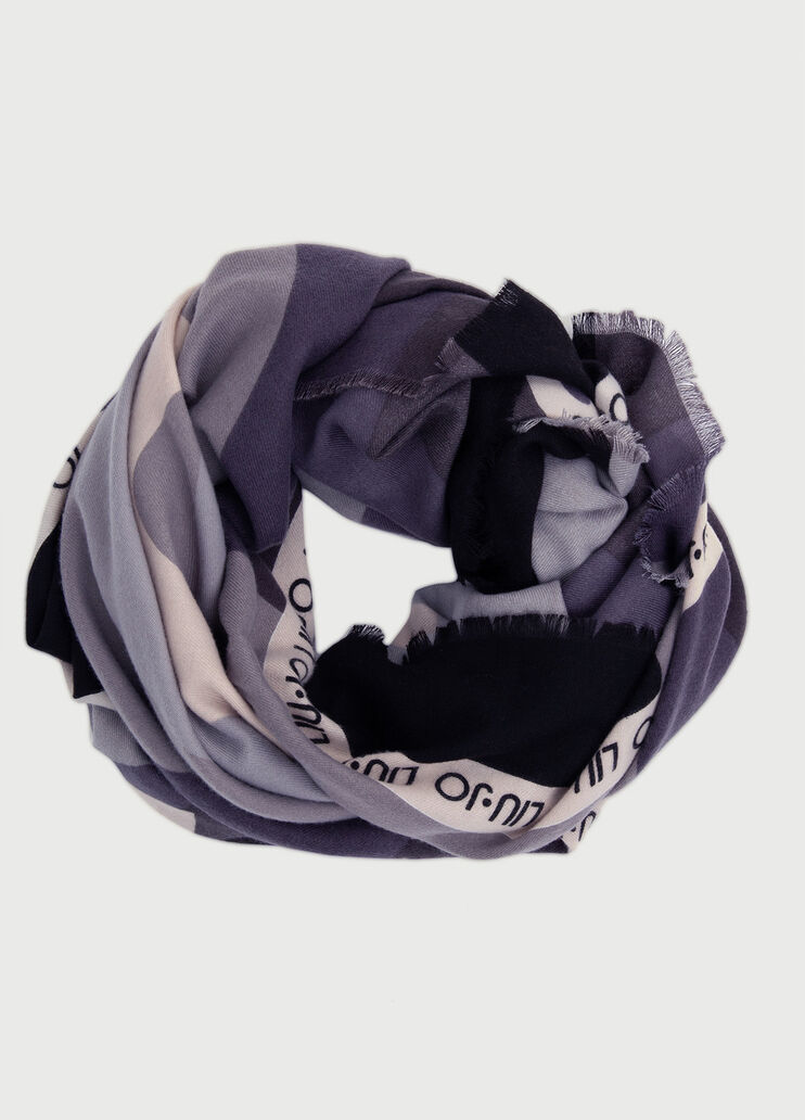 Colour block foulard Black Liu Jo - large image number 2