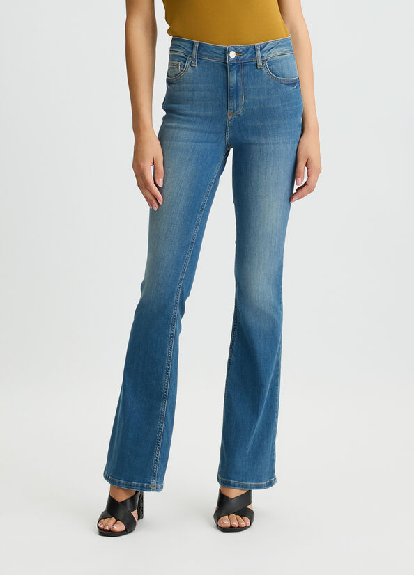 Bottom Up flared jeans dark denim Liu Jo - large image number 0
