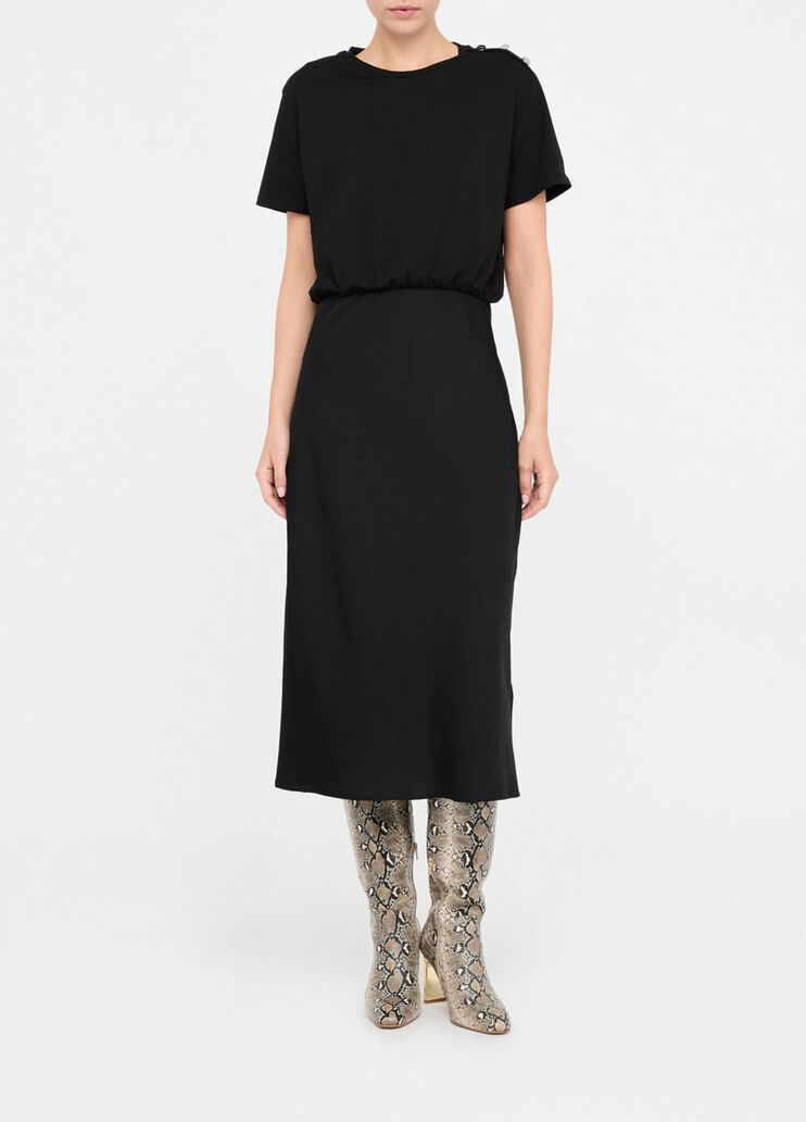 Long dress with buttons black Liu Jo - medium