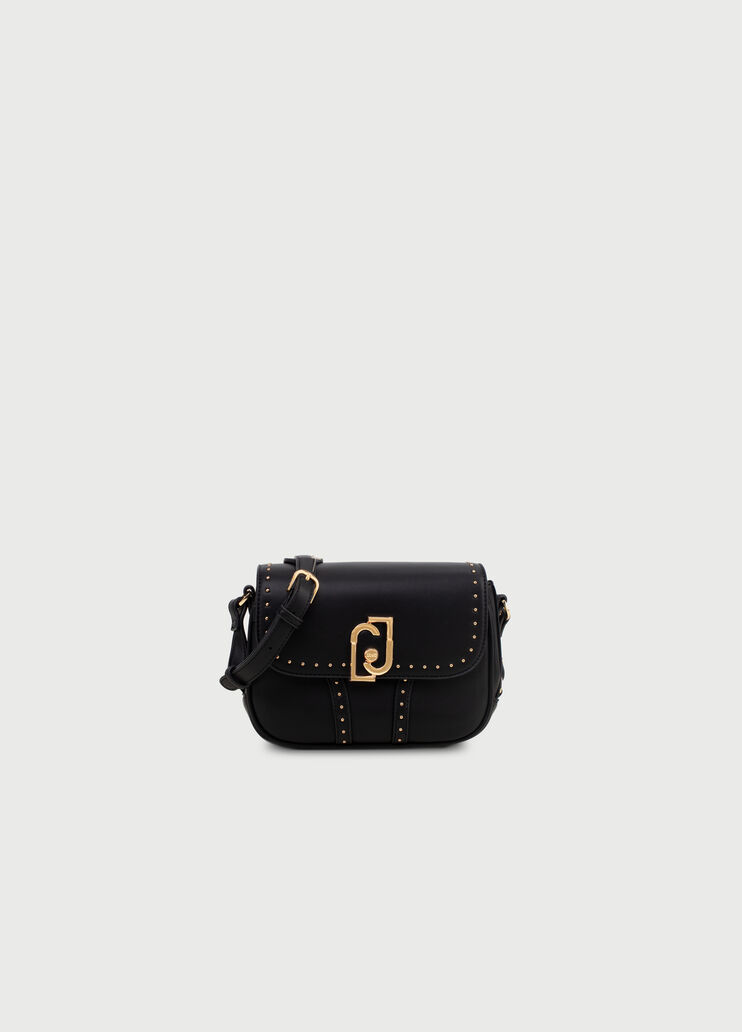 Crossbody bag with micro studs Black Liu Jo - large image number 0 Crossbody bag with micro studs Black Liu Jo - large image number 0