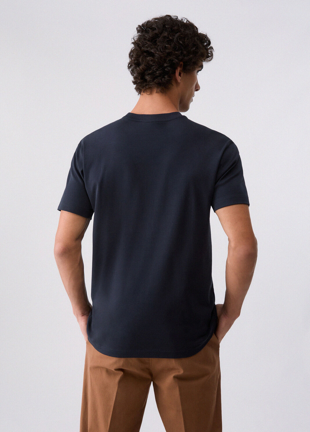 T-shirt aus Jersey interlock Dunkelblau Liu Jo - large image number 1