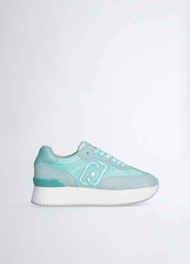 Faded platform sneakers Aqua Liu Jo - medium Faded platform sneakers Aqua Liu Jo - medium