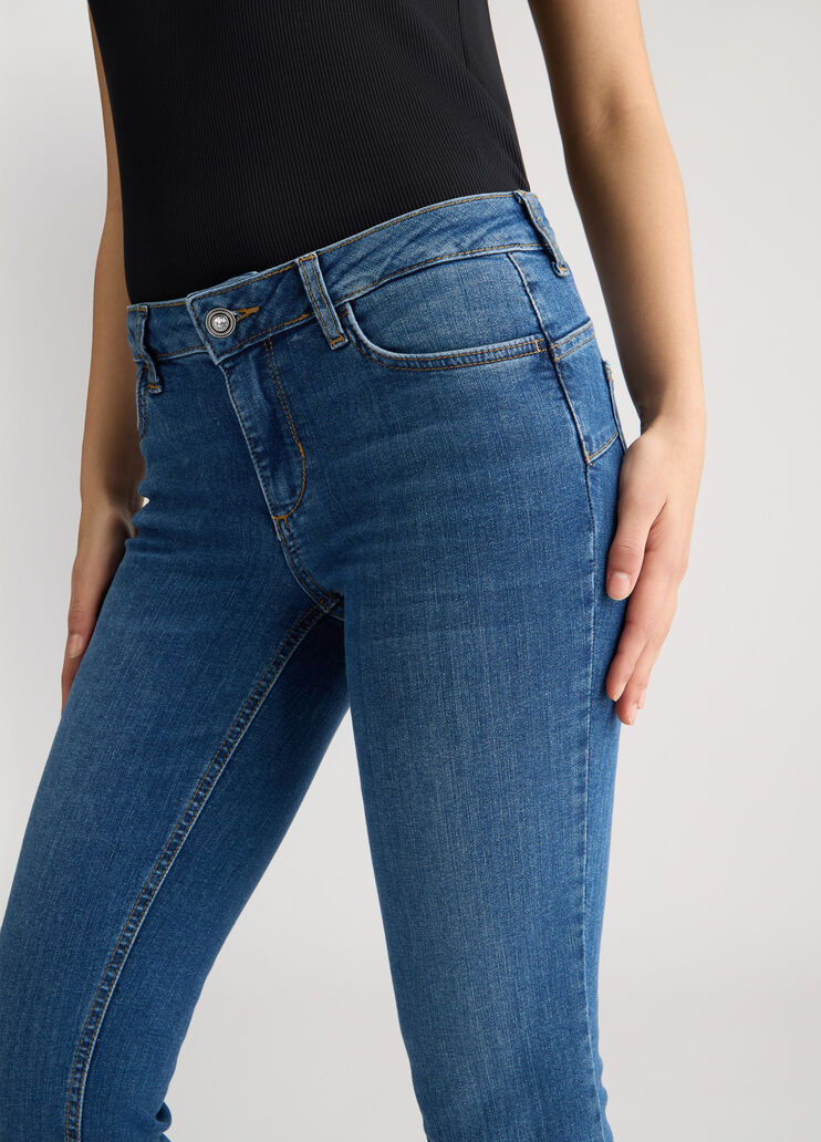 Dark blue bootcut jeans dark denim Liu Jo - large image number 3 Dark blue bootcut jeans dark denim Liu Jo - large image number 3