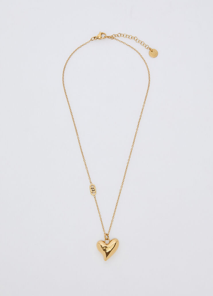 Sculptural Heart Necklace gold Liu Jo - medium