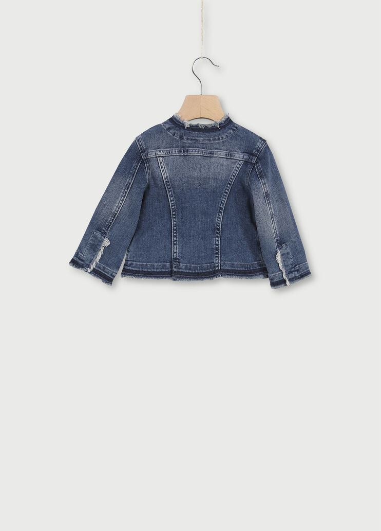 Giacca di jeans bambina Denim blu Liu Jo - large image number 1 Giacca di jeans bambina Denim blu Liu Jo - large image number 1