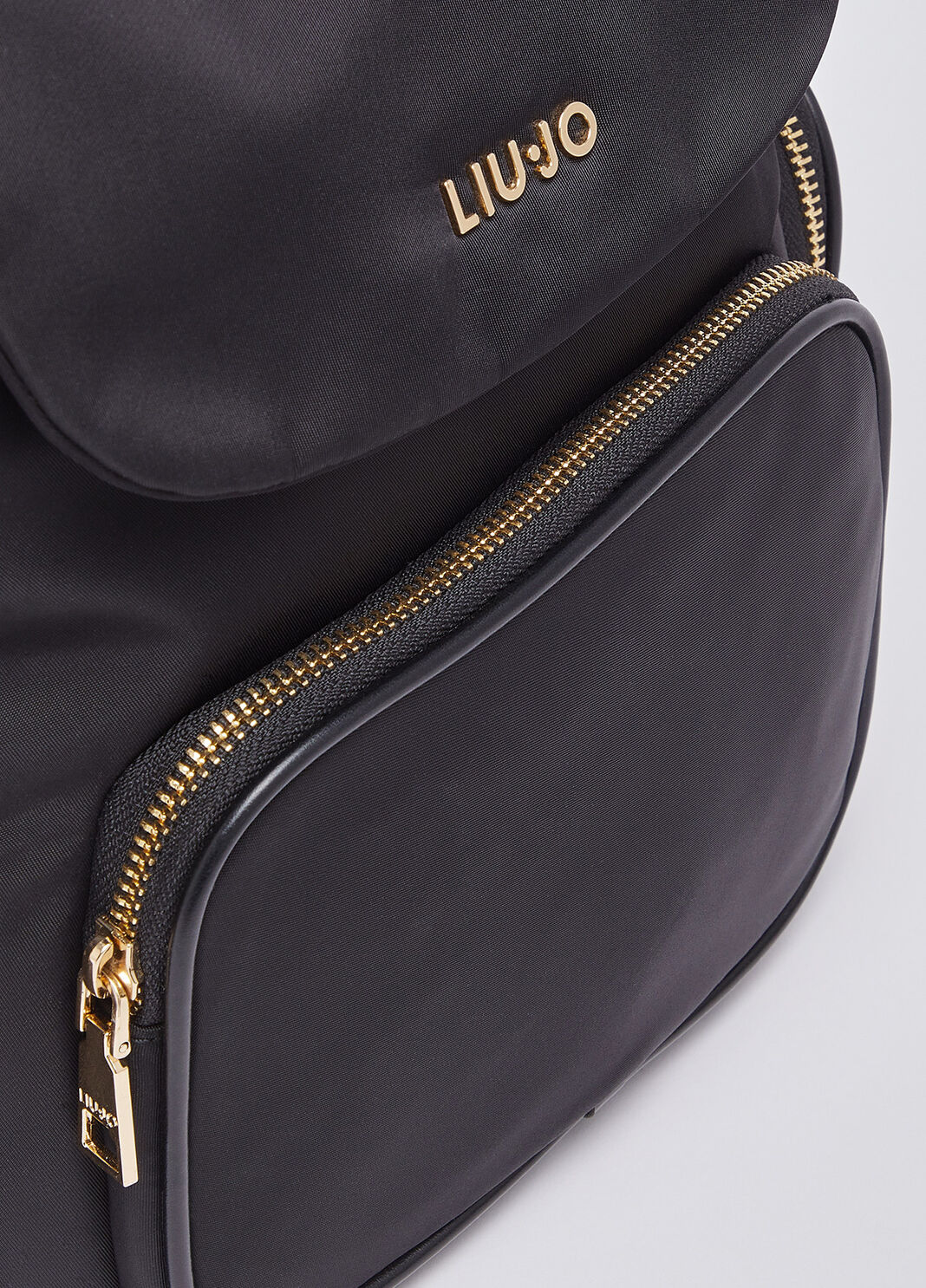 Rucksack aus Nylon mit M&uuml;nzfach schwarz Liu Jo - large image number 3