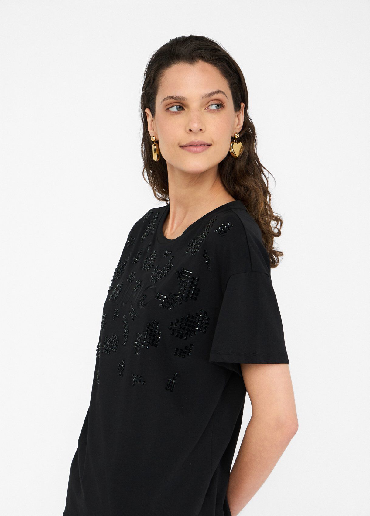 T-shirt Liu Jo Better colore nero | Liu Jo T-shirt Liu Jo Better colore nero | Liu Jo