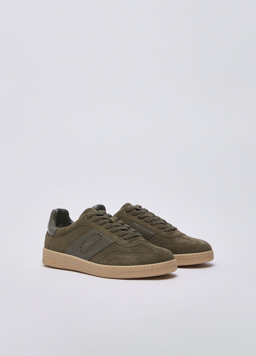 Herren-Sneaker aus Wildleder Moosgr&uuml;n Liu Jo - large image number 1