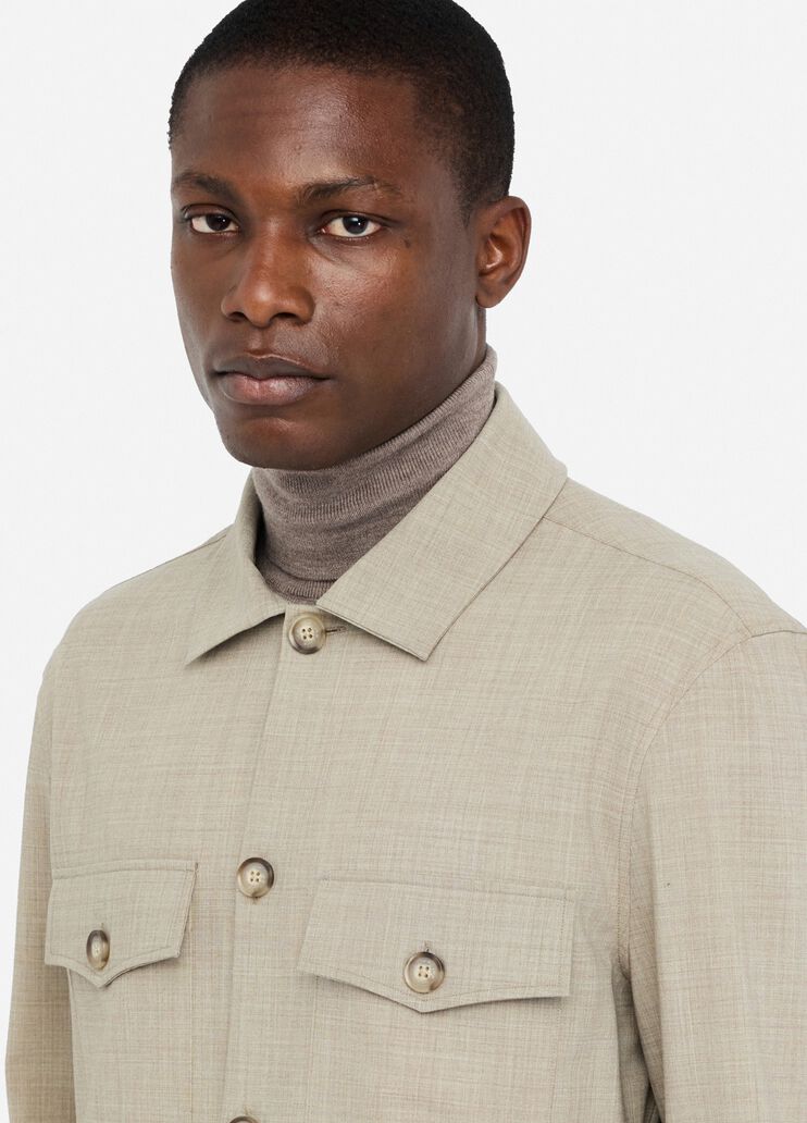 Camisa de lana    beige Liu Jo - large image number 2