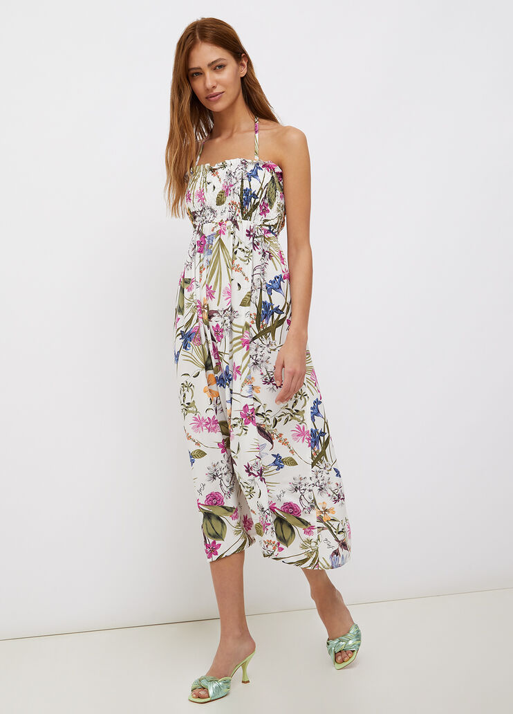 Langer Rock mit Print Weiß Liu Jo - large image number 0 Langer Rock mit Print Weiß Liu Jo - large image number 0