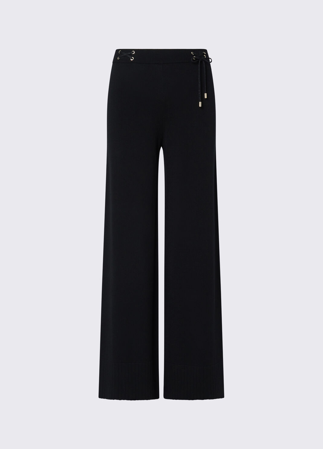 Knit Trousers with Drawstrings black Liu Jo - large image number 6