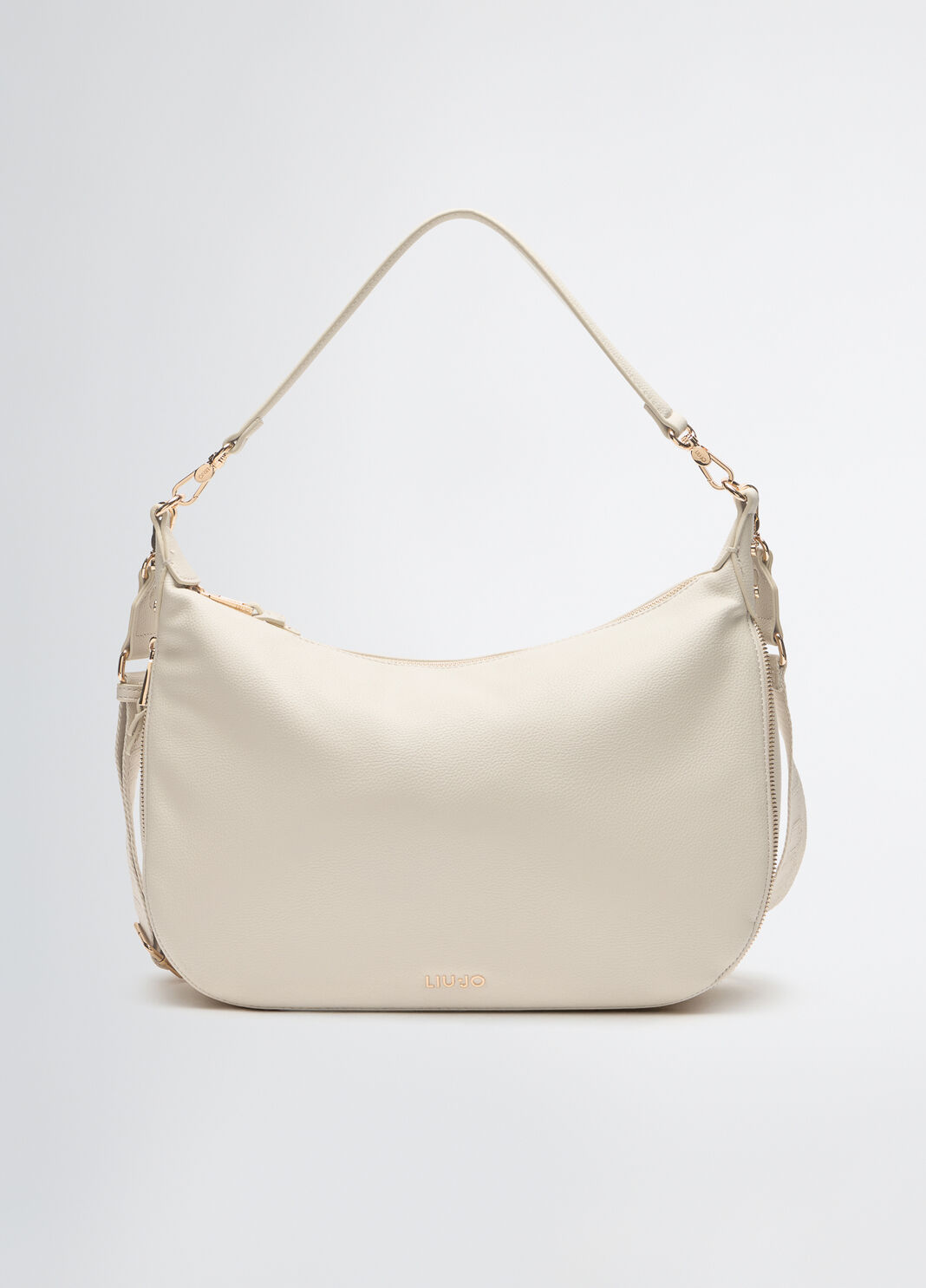 Sac hobo grand format cr&egrave;me Liu Jo - large image number 1