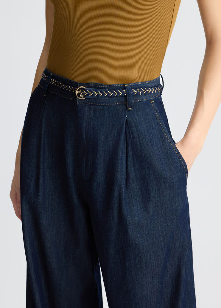 Flared denim trousers dark denim Liu Jo - large image number 2