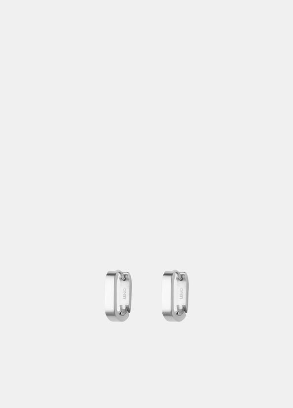 Nickel-free steel earrings silver Liu Jo - large image number 0