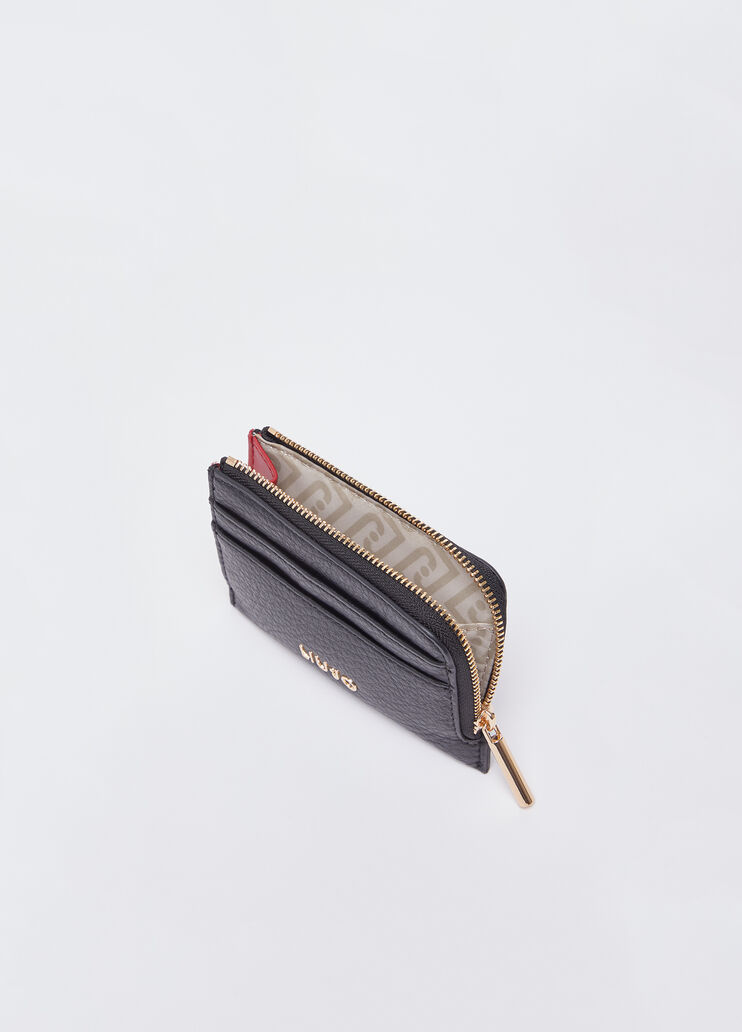 Card holder with zip black Liu Jo - large image number 3