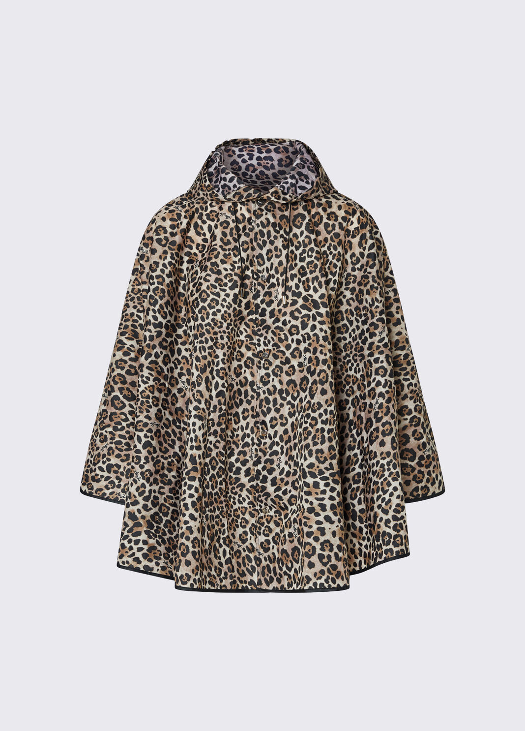 Packbarer Poncho mit Animal-Print Animalier Liu Jo - large image number 6