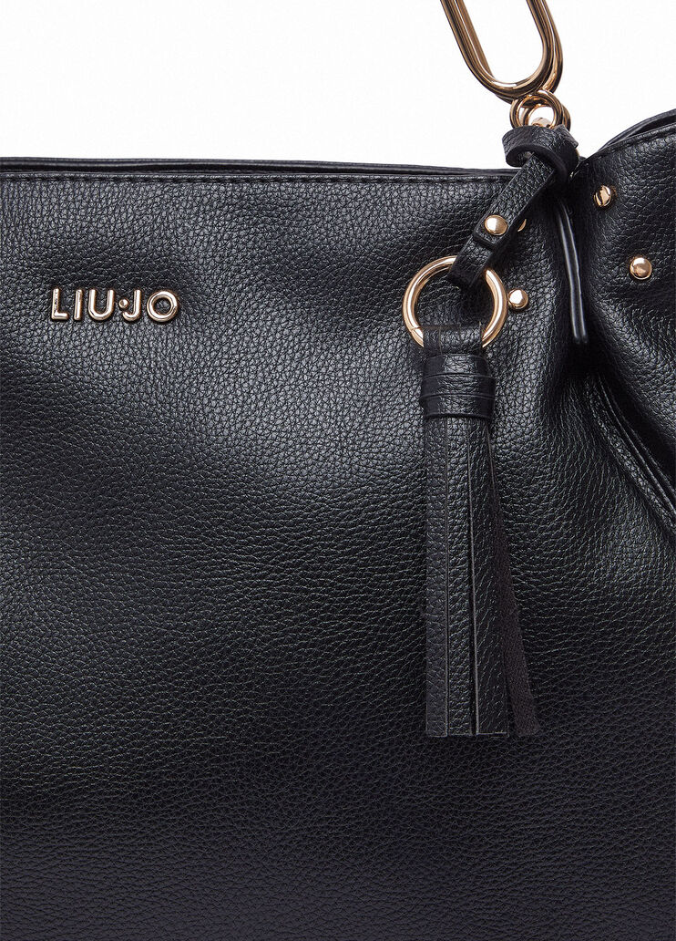 Sac porté épaule format moyen noir Liu Jo - medium