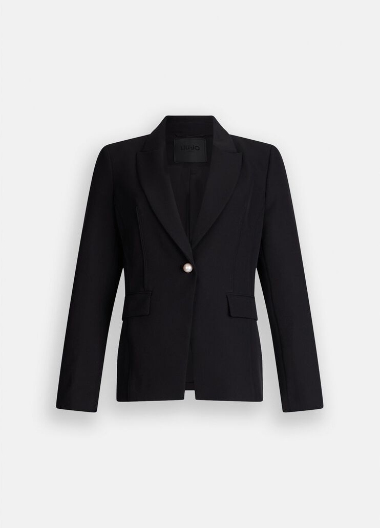 Slim-fit blazer black Liu Jo - medium Slim-fit blazer black Liu Jo - medium