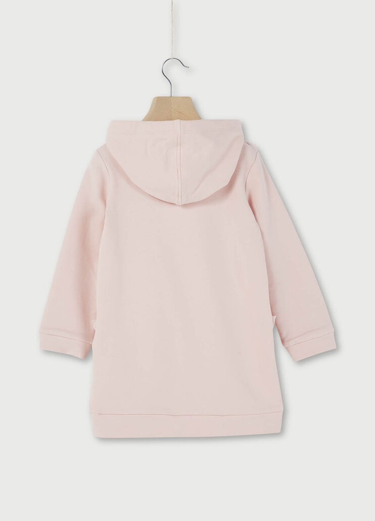 Plush dress with ruching Pink Liu Jo - large image number 1 Plush dress with ruching Pink Liu Jo - large image number 1
