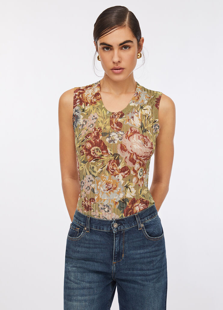 Printed top sanderson print Liu Jo - large image number 0