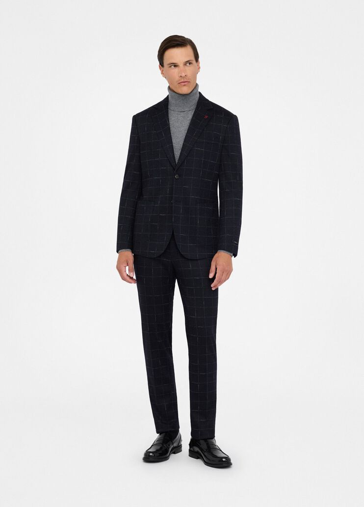 Wool and cotton chequered trousers check Liu Jo - medium Wool and cotton chequered trousers check Liu Jo - medium
