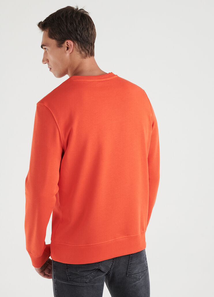 Sweatshirt with logo Orange Liu Jo - large image number 1 Sweatshirt with logo Orange Liu Jo - large image number 1