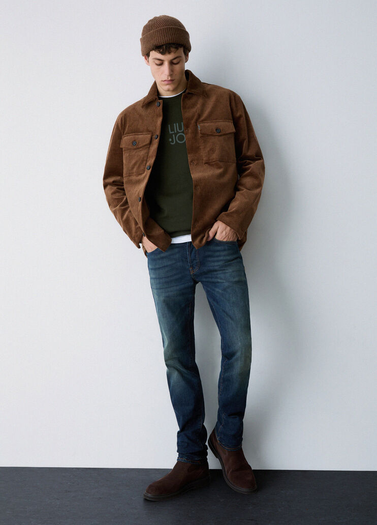 Straight Jeans blue denim Liu Jo - medium